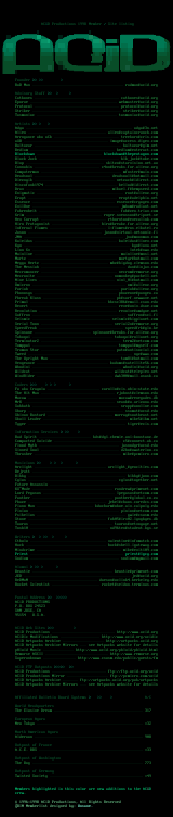 January 1998 Member/Site Listing by Packager