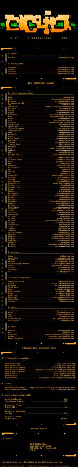 January 1999 Member/Site Listing by Packager