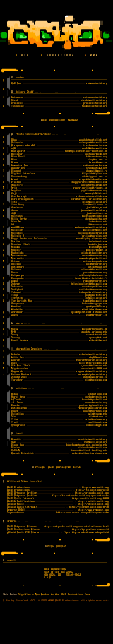 March 2000 Member/Site Listing by Packager