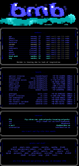 Bamboosh December 1996 info file. by Pyx & Darklord