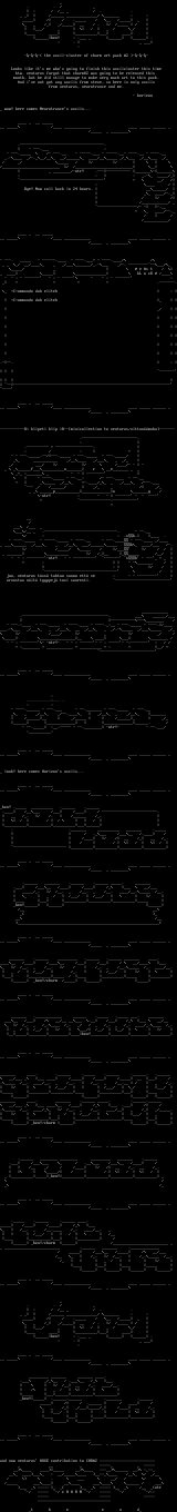 Ascii cluster by Multiple artists