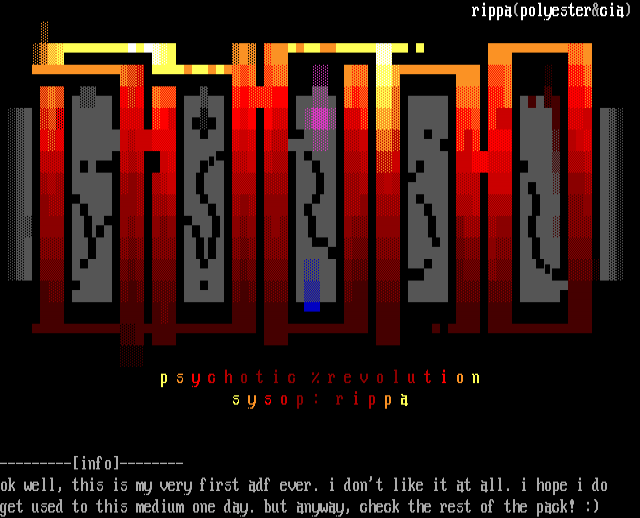first adf attempt. p.rev! by rippa