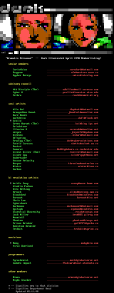 Dark 04/98 Memberlist by Dark Senior Staff