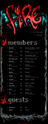 fire #36 members by nail