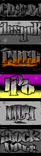 Ansi logos pack 13 by Cool Guy