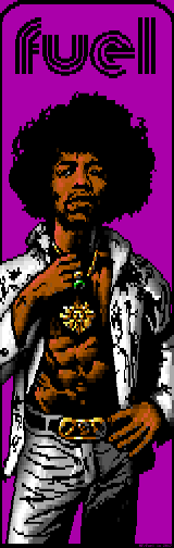 jimi hendrix by necrofiliac