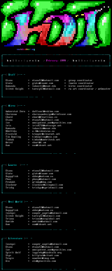 Hallucigenia 02/99 Memberlist by Slackzor