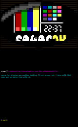 Colour TV by Crayon