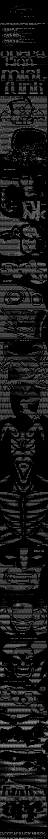 greyness! (operation: mistfunk) by ascii people