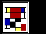 Mondrian by Picrotoxin