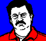 Ron Swanson by Horsenburger