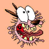 Courage the Cowardly Dog by Involtino