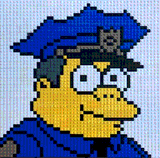 Chief Wiggum by Lego_Colin