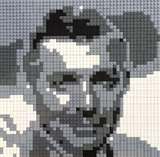 Clark Gable by Lego_Colin