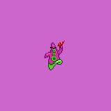 Purple Tentacle by 8bit Poet