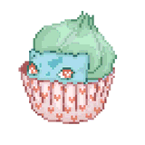 Bulbasaur Cupcake by Emme Doble