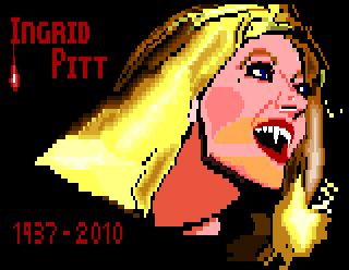 Ingrid Pitt by C0unt WAVnstein