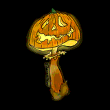 Pumpkinshroom by Theresa Oborn