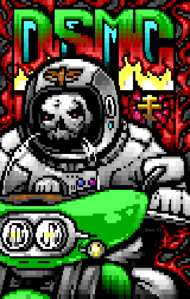 Dead Spaceman Motorcycle Club by Zeus II