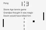 #GamingHaikus 20 - Pong by Bhaal_Spawn