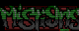 Mistigris ASCII logo by Banzo9420