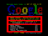 Teletext Google by TeletextR