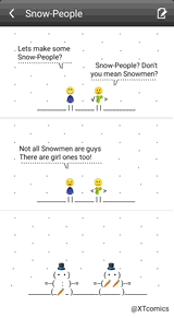 Snow-People by XTComics