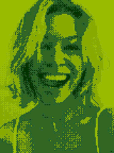 Gameboy Camera self-portrait by Bhaal_Spawn