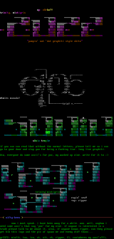 Grafitti Ascii colly by Bandicoot