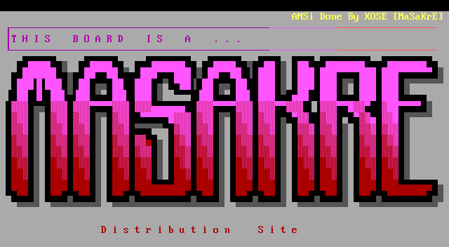 MaSaKrE PRODUCTIONS Distro Site by Xose