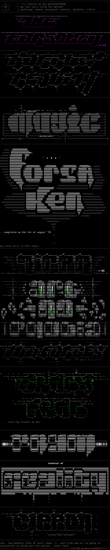 Ascii Colly! by Fractal