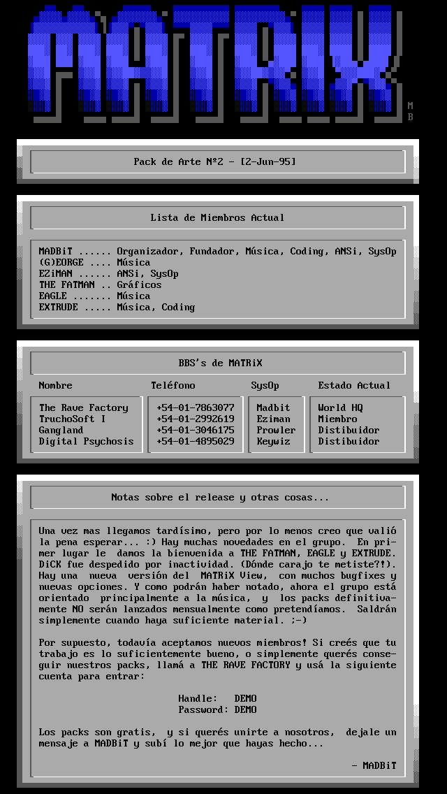 MATRiX Info File (Spanish Version)
