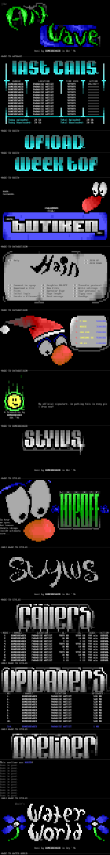 ANSI COLLECTION #1 by BONEBREAKER