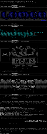 Bj's Ascii Fonts Collie by Black Jack