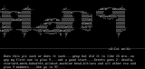 Plan 9 ascii by Dry Ice