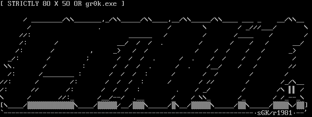 <ACiD> aSCII - tHE 1981 by sILAZ