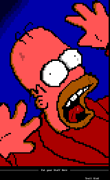 homer simpson by troll king