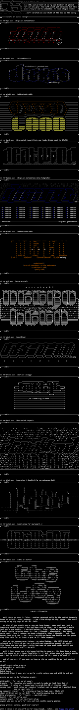 Ascii Colly 0196! by Rheostatic