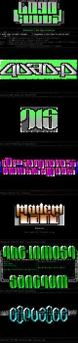 Ansi Logo Collection(8) by Mithrandir