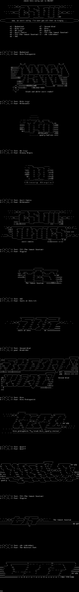 ascii colly(3)II?!? =) by mithrandir