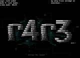 rare ascii promo by tuffguy