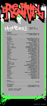 Revival #3 Memberlist by skatter/discyple