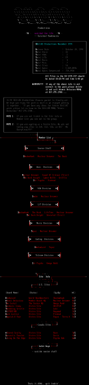 11/94 Pack Info by SUiCiDE Sr. Staff