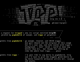 a multiplicationed ascii by multiple l0sers.