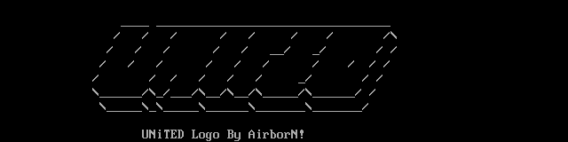 UNiTED ASCii Logo by Airborn