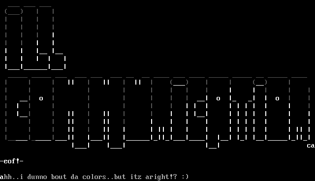 Ill Communication ASCii by Cidica