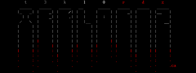 Teklordz ASCii by Cidica