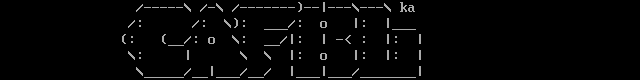CAFBL ASCii Logo by Kamui