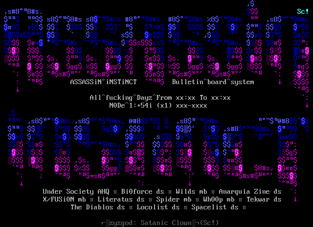 Assassin Instinct by Satanic Clown